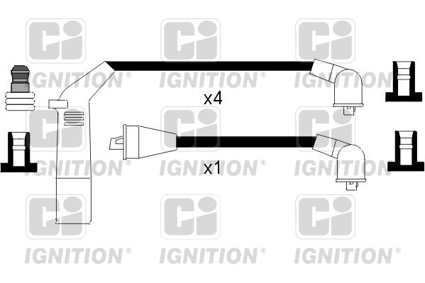 QUINTON HAZELL Süütesüsteemikomplekt XC807